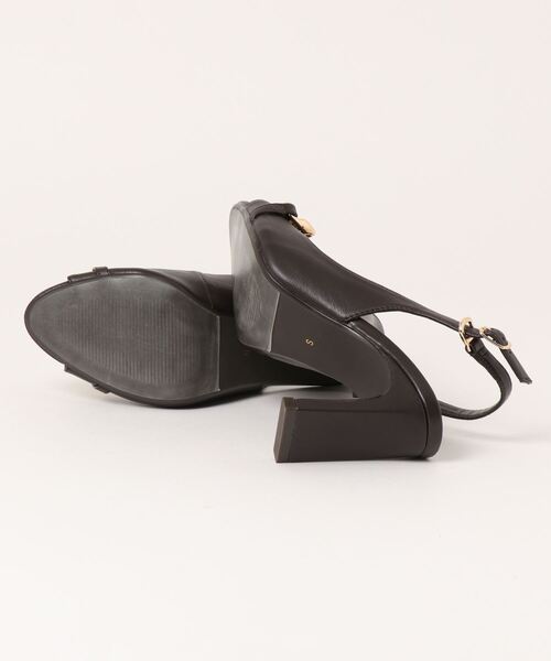 anuans（アニュアンス）の「チェーンモチーフオープントゥパンプス（パンプス・レディース・ブラウン/アイボリー・MEDIUM/LARGE/SMALL）」の17枚目の写真