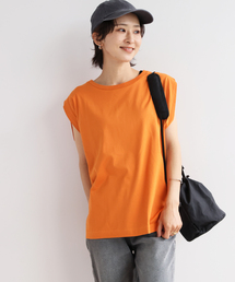 汗染み防止フレンチスリーブTEE