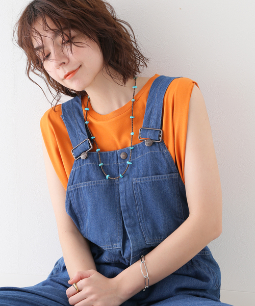 JOURNAL STANDARD relume(ジャーナルスタンダード レリューム)の「汗染み防止フレンチスリーブTEE(Tシャツ/カットソー・レディース・オレンジ/ブラウン/ブラック/ホワイト/チャコールグレー・FREE)」の17枚目の写真