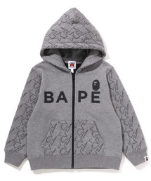 A BATHING APE（アベイシングエイプ）の「STA QUILTING BAPE ZIP HOODIE K（パーカー・キッズ）」