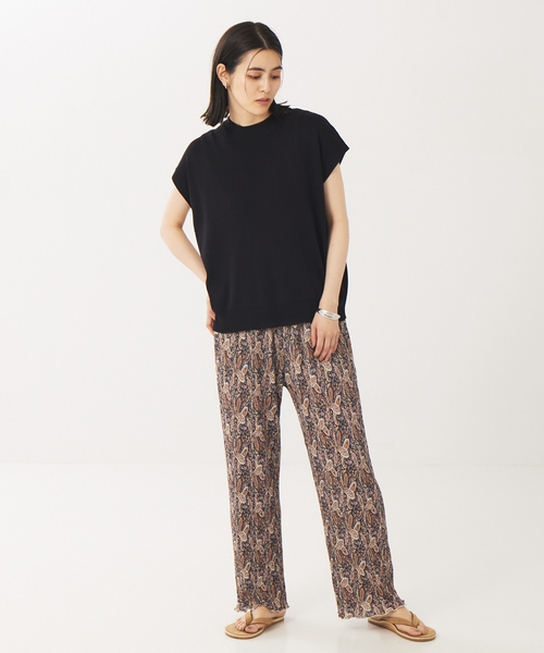 abahouse mavie（アバハウスマヴィ）の「ペイズリープリントパンツ（その他パンツ・レディース・ブラック/カーキ・フリー）」の9枚目の写真