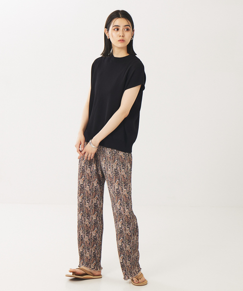 abahouse mavie（アバハウスマヴィ）の「ペイズリープリントパンツ（その他パンツ・レディース・ブラック/カーキ・フリー）」の11枚目の写真