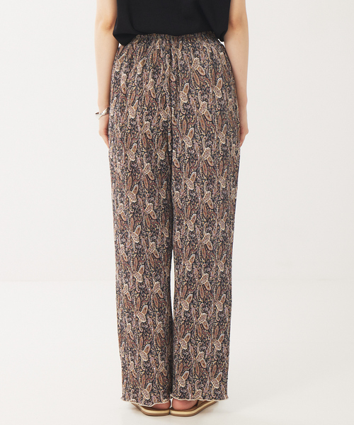 abahouse mavie（アバハウスマヴィ）の「ペイズリープリントパンツ（その他パンツ・レディース・ブラック/カーキ・フリー）」の14枚目の写真