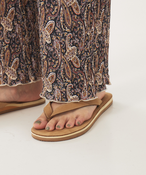 abahouse mavie（アバハウスマヴィ）の「ペイズリープリントパンツ（その他パンツ・レディース・ブラック/カーキ・フリー）」の17枚目の写真