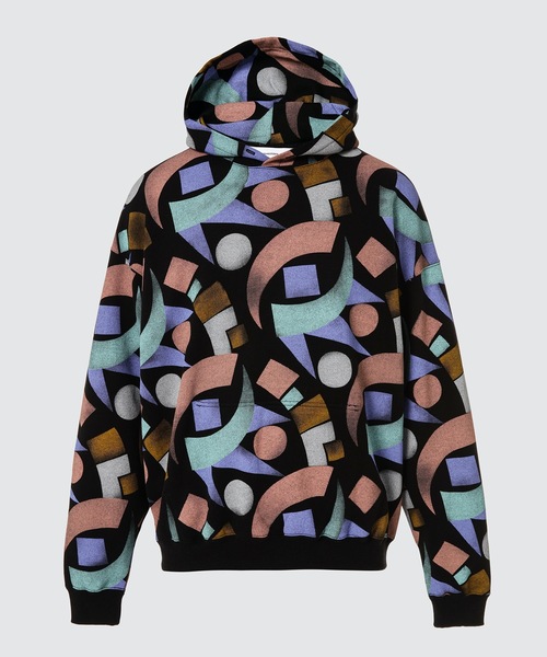 SASQUATCHfabrix.(サスクワァッチファブリックス)の「FAR EAST AG HOODIE(パーカー・メンズ・ホワイト/ブラック・M/L)」の2枚目の写真