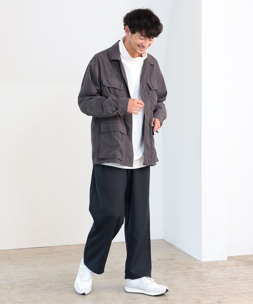 B:MING by BEAMS（ビーミングバイビームス）の「B:MING by BEAMS / スーパーヘビーウェイト タートルネック カットソー（Tシャツ/カットソー・メンズ・ブラック/オフホワイト/レッド系その他/チャコールグレー/グリーン・SMALL/MEDIUM/LARGE/X-LARGE）」の9枚目の写真