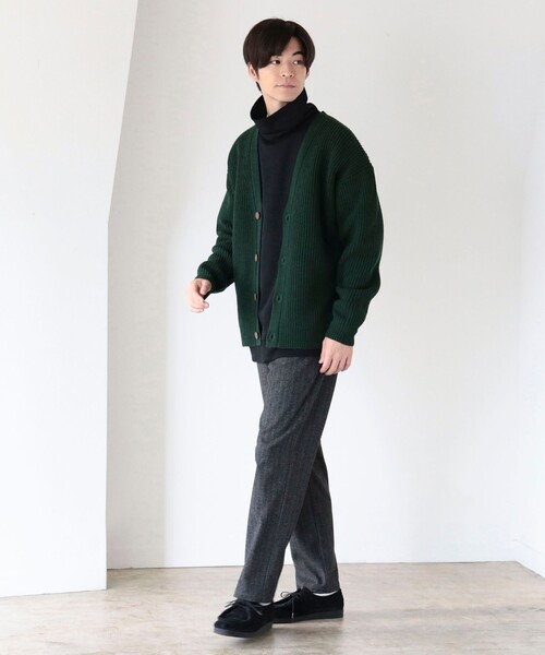 B:MING by BEAMS（ビーミングバイビームス）の「B:MING by BEAMS / スーパーヘビーウェイト タートルネック カットソー（Tシャツ/カットソー・メンズ・ブラック/オフホワイト/レッド系その他/チャコールグレー/グリーン・SMALL/MEDIUM/LARGE/X-LARGE）」の13枚目の写真