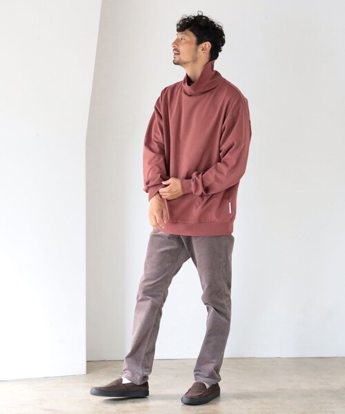 B:MING by BEAMS（ビーミングバイビームス）の「B:MING by BEAMS / スーパーヘビーウェイト タートルネック カットソー（Tシャツ/カットソー・メンズ・ブラック/オフホワイト/レッド系その他/チャコールグレー/グリーン・SMALL/MEDIUM/LARGE/X-LARGE）」の14枚目の写真