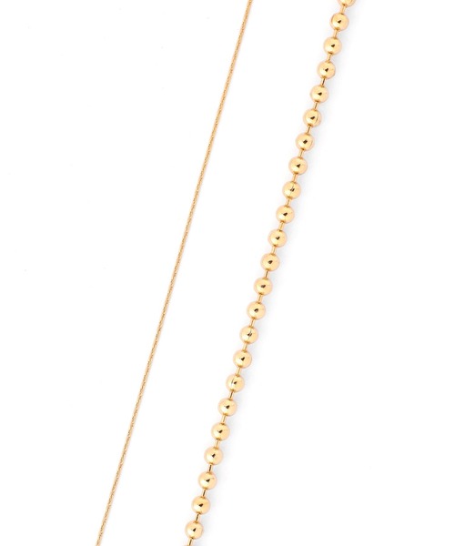 ANEMONE（アネモネ）の「2WAYボールチェーンネックレス（ネックレス・レディース・シルバー/ゴールド・FREE）」の5枚目の写真