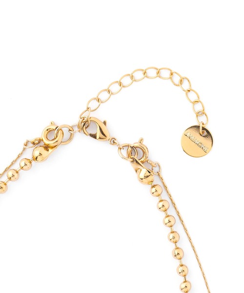 ANEMONE（アネモネ）の「2WAYボールチェーンネックレス（ネックレス・レディース・シルバー/ゴールド・FREE）」の6枚目の写真