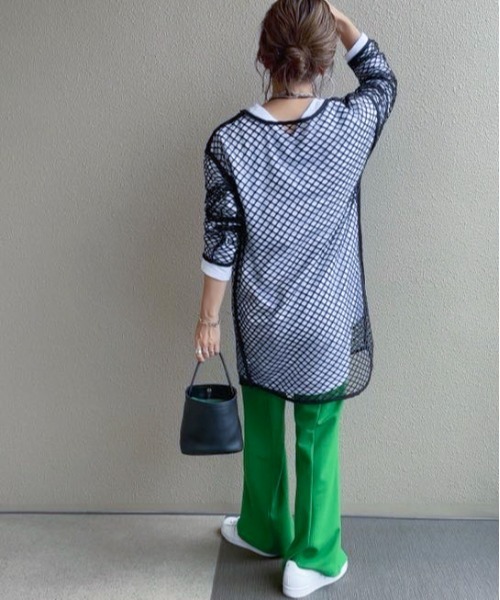 feepur by saya（フェピュールバイサヤ）の「【XSサイズあり】セミフレアストレッチスラックス（スラックス・レディース・ブラック/ベージュ/ブラウン/オレンジ/グリーン・MEDIUM/X-SMALL）」の18枚目の写真