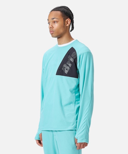 トップス fcrb POLARTEC FLEECE CREW NECK TOP F.C.R.B. - fcrb POLARTEC FLEECE CREW NECK TOPの通販 by なお