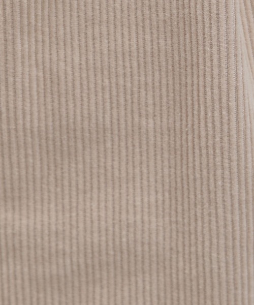 LAKOLE（ラコレ）の「11Wコーデュロイタックワイドパンツ[セットアップ対応] / 158269（その他パンツ・レディース・ダークブラウン/カーキ/オレンジ系その他/グレイッシュベージュ・SMALL/MEDIUM）」の21枚目の写真