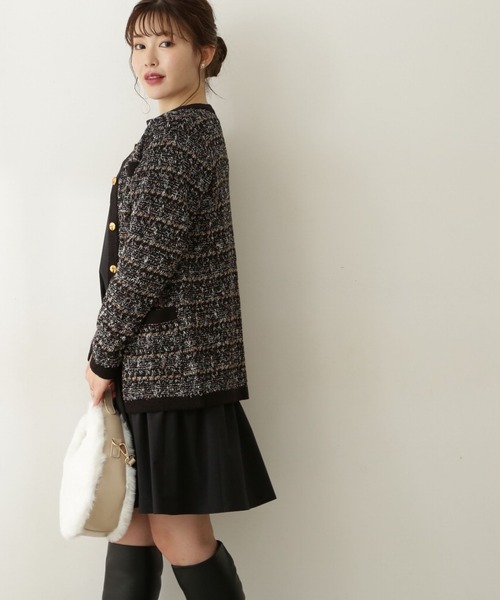 楽天市場】【SALE／30%OFF】ファンシーヤーンニットカーディガン