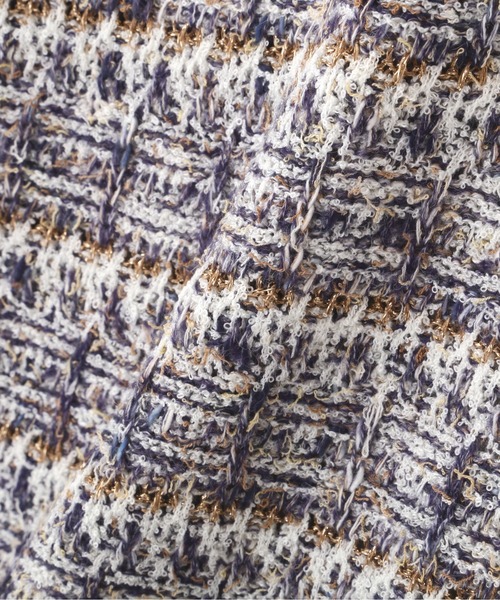 PROPORTION BODY DRESSING（プロポーションボディドレッシング）の「ファンシーヤーンニットカーディガン / 1212274004（カーディガン/ボレロ・レディース・ブラック/ホワイト系その他・SMALL/MEDIUM）」の20枚目の写真