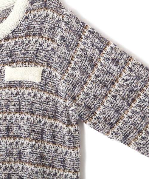 PROPORTION BODY DRESSING（プロポーションボディドレッシング）の「ファンシーヤーンニットカーディガン / 1212274004（カーディガン/ボレロ・レディース・ブラック/ホワイト系その他・SMALL/MEDIUM）」の6枚目の写真