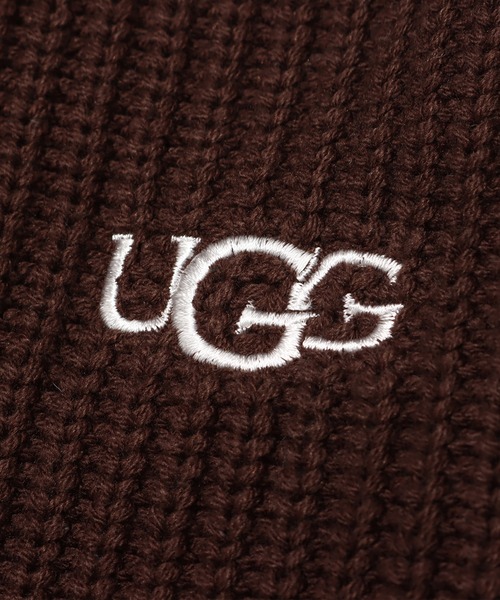UGG(アグ)の「UGG@mos ジップアップニットブルゾン(ブルゾン・レディース・ホワイト/ブラウン/ブラック・M/L)」の6枚目の写真