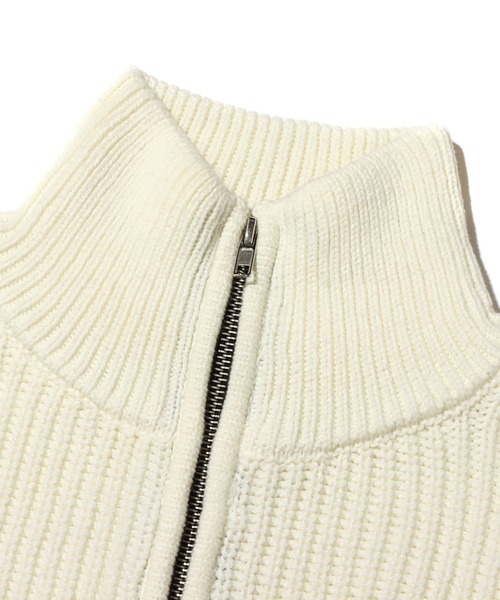 UGG ブラウン ニット ジップアップ お値下可能 UGG（アグ）の「UGG@mos ジップアップニットブルゾン（ブルゾン