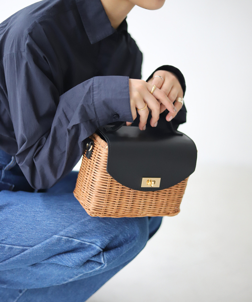 Bagmatiバグマティ SLOBE別注カゴハンドバッグ SLOBE IENA（スローブイエナ）の「【BAGMATI/バグマティ】カゴ