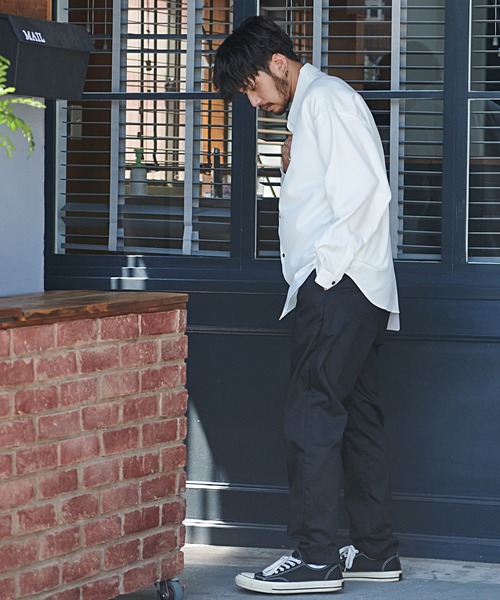 SILVER BULLET(シルバーバレット)の「『SILVER BULLET SELECT AP/シルバーバレットセレクト』国産バルーンスリーブチェーン付きシャツ(シャツ/ブラウス・メンズ・ブラック/ホワイト/グレー・M/L)」の8枚目の写真