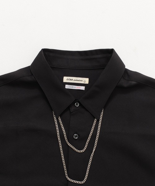 SILVER BULLET(シルバーバレット)の「『SILVER BULLET SELECT AP/シルバーバレットセレクト』国産バルーンスリーブチェーン付きシャツ(シャツ/ブラウス・メンズ・ブラック/ホワイト/グレー・M/L)」の19枚目の写真