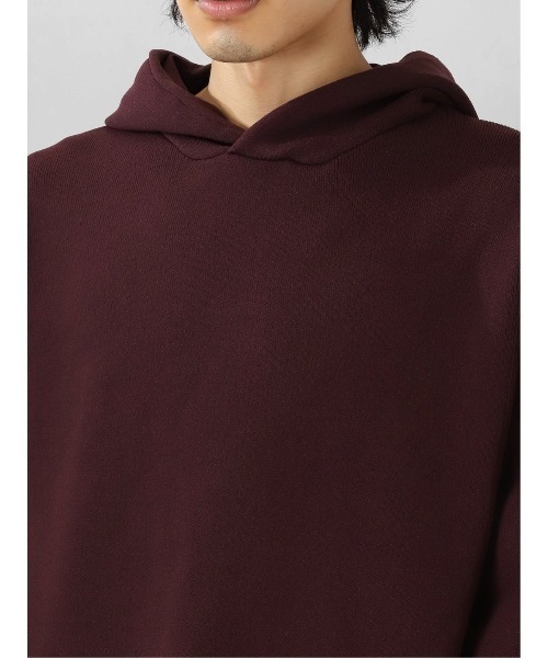 【セール】セマンティックデザイン エステルリブニット ルーズプルパーカー（パーカー）｜semantic design（セマンティックデザイン）