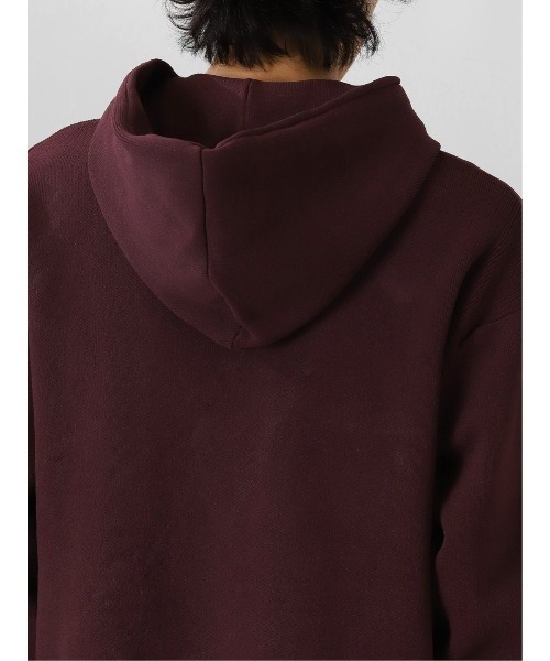 【セール】セマンティックデザイン エステルリブニット ルーズプルパーカー（パーカー）｜semantic design（セマンティックデザイン）