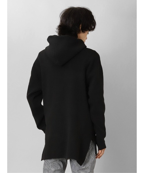 【セール】セマンティックデザイン エステルリブニット ルーズプルパーカー（パーカー）｜semantic design（セマンティックデザイン）