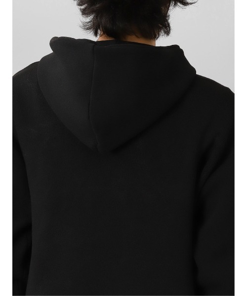 【セール】セマンティックデザイン エステルリブニット ルーズプルパーカー（パーカー）｜semantic design（セマンティックデザイン）