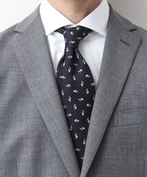 NOLLEY'S goodman | Fossati ワッフルツインジャガードネクタイ イタリアファブリック(ネクタイ)