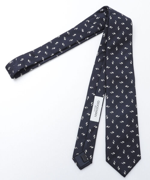 NOLLEY'S goodman（ノーリーズグッドマン）の「Fossati ワッフルツインジャガードネクタイ イタリアファブリック（ネクタイ・メンズ・ブルー系その他7・FREE）」の4枚目の写真