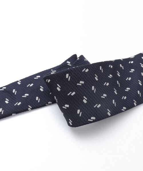 NOLLEY'S goodman（ノーリーズグッドマン）の「Fossati ワッフルツインジャガードネクタイ イタリアファブリック（ネクタイ・メンズ・ブルー系その他7・FREE）」の5枚目の写真