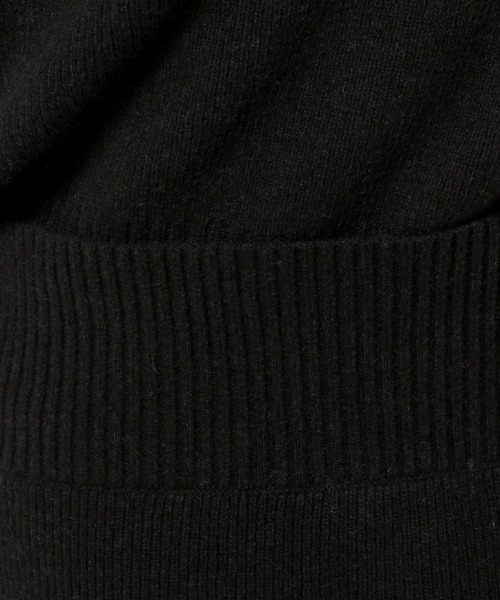 yuw（ユウ）の「モジュールニットワンピース　294801（ワンピース・レディース・ブラック/グレー・FREE）」の18枚目の写真