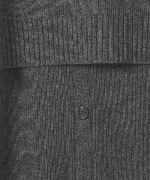 yuw（ユウ）の「モジュールニットワンピース　294801（ワンピース・レディース・ブラック/グレー・FREE）」の21枚目の写真