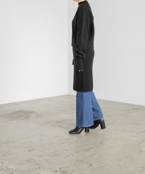 yuw（ユウ）の「モジュールニットワンピース　294801（ワンピース・レディース・ブラック/グレー・FREE）」の22枚目の写真