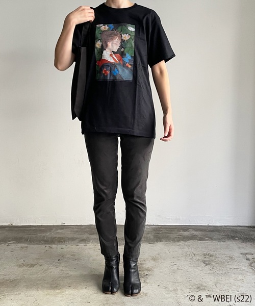 COMMON WARE（コモンウェアー）の「FD: キャラチョイ HARRYPOTTER ハリーポッター Tシャツ（Tシャツ/カットソー・レディース・ホワイト/ブラック/ベージュ/グリーン/ホワイト系1/ブラック系1・S/M/L/XL）」の19枚目の写真