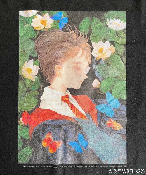 COMMON WARE（コモンウェアー）の「FD: キャラチョイ HARRYPOTTER ハリーポッター Tシャツ（Tシャツ/カットソー・レディース・ホワイト/ブラック/ベージュ/グリーン/ホワイト系1/ブラック系1・S/M/L/XL）」の20枚目の写真