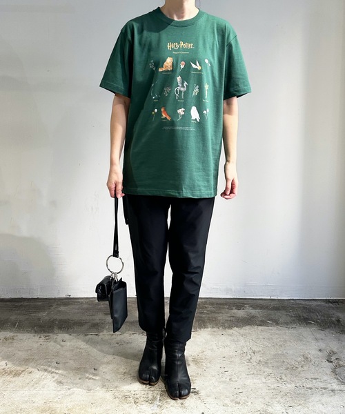 COMMON WARE（コモンウェアー）の「FD: キャラチョイ HARRYPOTTER ハリーポッター Tシャツ（Tシャツ/カットソー・レディース・ホワイト/ブラック/ベージュ/グリーン/ホワイト系1/ブラック系1・S/M/L/XL）」の22枚目の写真