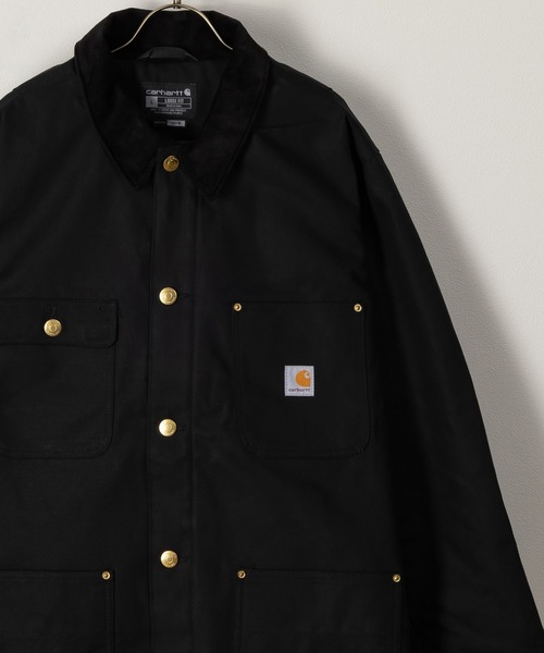 Carhartt（カーハート）の「【Carhartt/カーハート】Blanket-Lined Duck Chore Coat/ブランケットライナー ダックチョアコート（カバーオール・メンズ・ブラウン/ブラック・M/L/XL）」の12枚目の写真