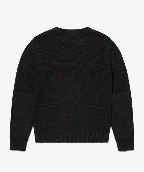 LACOSTE（ラコステ）の「ミドルゲージミリタリーニットセーター（ニット/セーター・メンズ・モスグリーン/ネイビー/ブラック・2/3/4/5）」の8枚目の写真