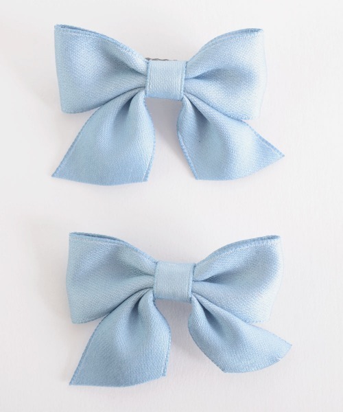 VIBGYOR Women（ヴィブジョー　ウィメン）の「【float】ガーリー カラフル リボン ヘアクリップ【2個セット/8色展開】（バレッタ/ヘアクリップ・レディース・ピンク/ブルー/パープル/ブラック/イエロー/レッド/ネイビー/グリーン・FREE）」の20枚目の写真