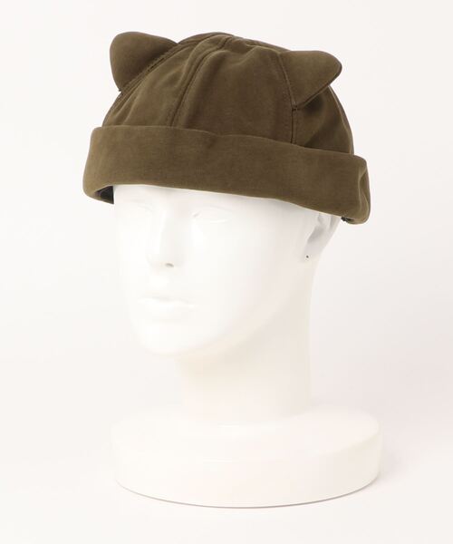 STYLEBLOCK（スタイルブロック）の「猫耳キャップ（キャップ・レディース・ブラック/ブラウン系その他/グレー/カーキ/ライトグリーン/グリーン・FREE）」の12枚目の写真
