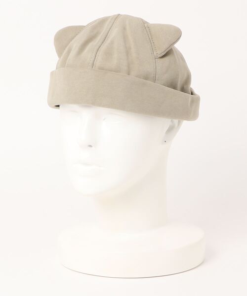 STYLEBLOCK（スタイルブロック）の「猫耳キャップ（キャップ・レディース・ブラック/ブラウン系その他/グレー/カーキ/ライトグリーン/グリーン・FREE）」の13枚目の写真