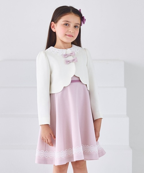 レース襟アンサンブル（スーツセット）｜CHOPIN deux（ショパン ドゥ