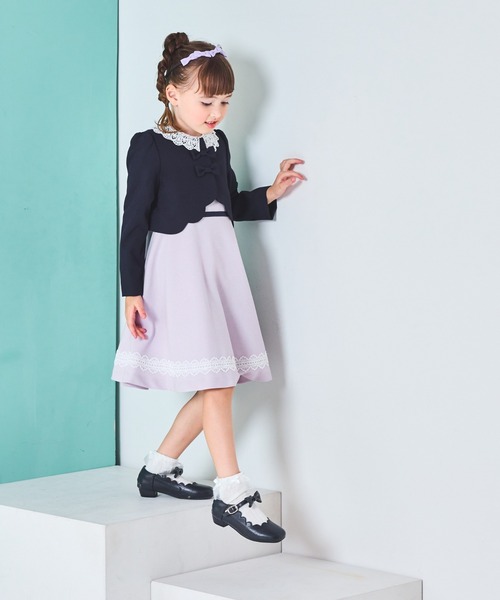 レース襟アンサンブル（スーツセット）｜CHOPIN deux（ショパン ドゥ