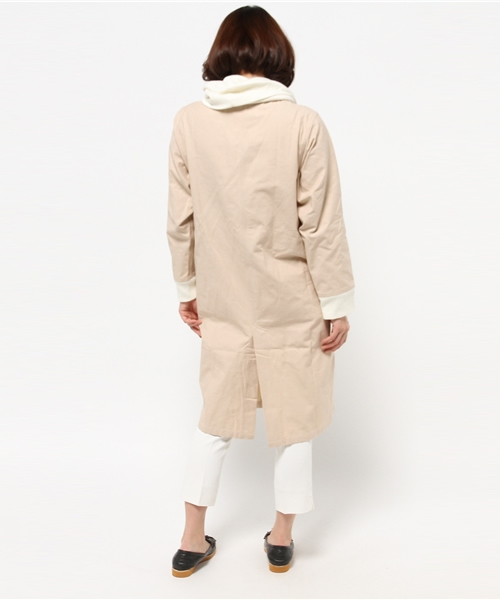 OUTLET（アウトレット）の「【WHO'S WHO gallery】MFcomanclgown（その他アウター・レディース・ベージュ/カーキ・FREE）」の6枚目の写真