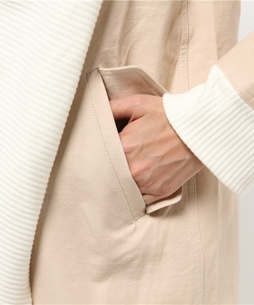 OUTLET（アウトレット）の「【WHO'S WHO gallery】MFcomanclgown（その他アウター・レディース・ベージュ/カーキ・FREE）」の10枚目の写真