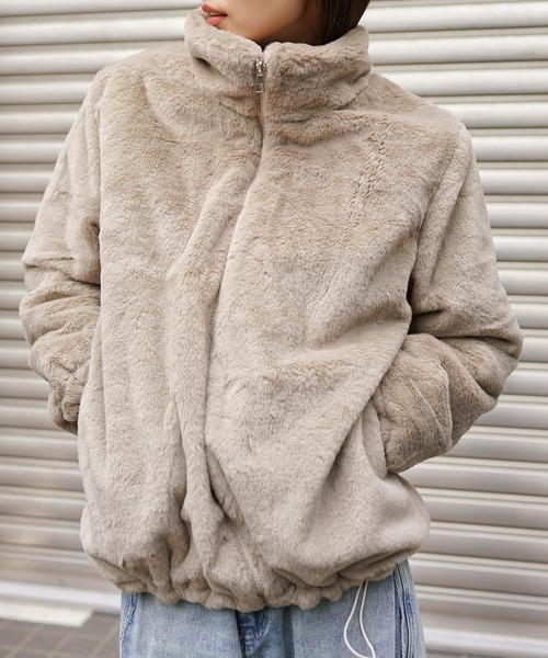 Mela（メラ）の「FUR ZIP COAT（その他アウター）」 - WEAR
