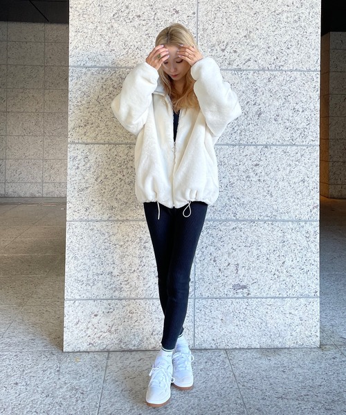 Mela（メラ）の「FUR ZIP COAT（その他アウター）」 - WEAR