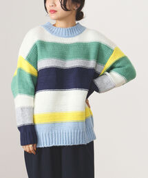 BEAMS HEART | BEAMS HEART / カラフルボーダー ニット(ニット/セーター)